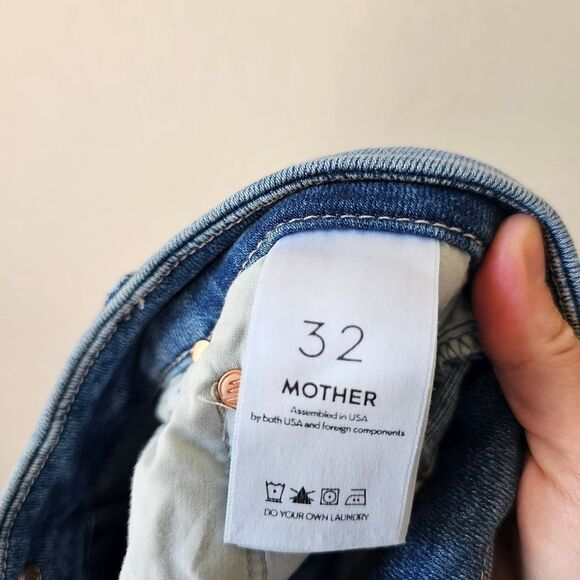 NWT MOTHER Looker Ankle Fray sz 32 - Picture 5 of 12